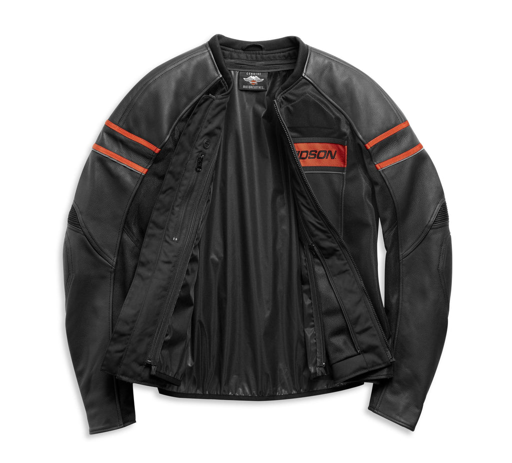 Men's H-D Brawler Leather Jacket