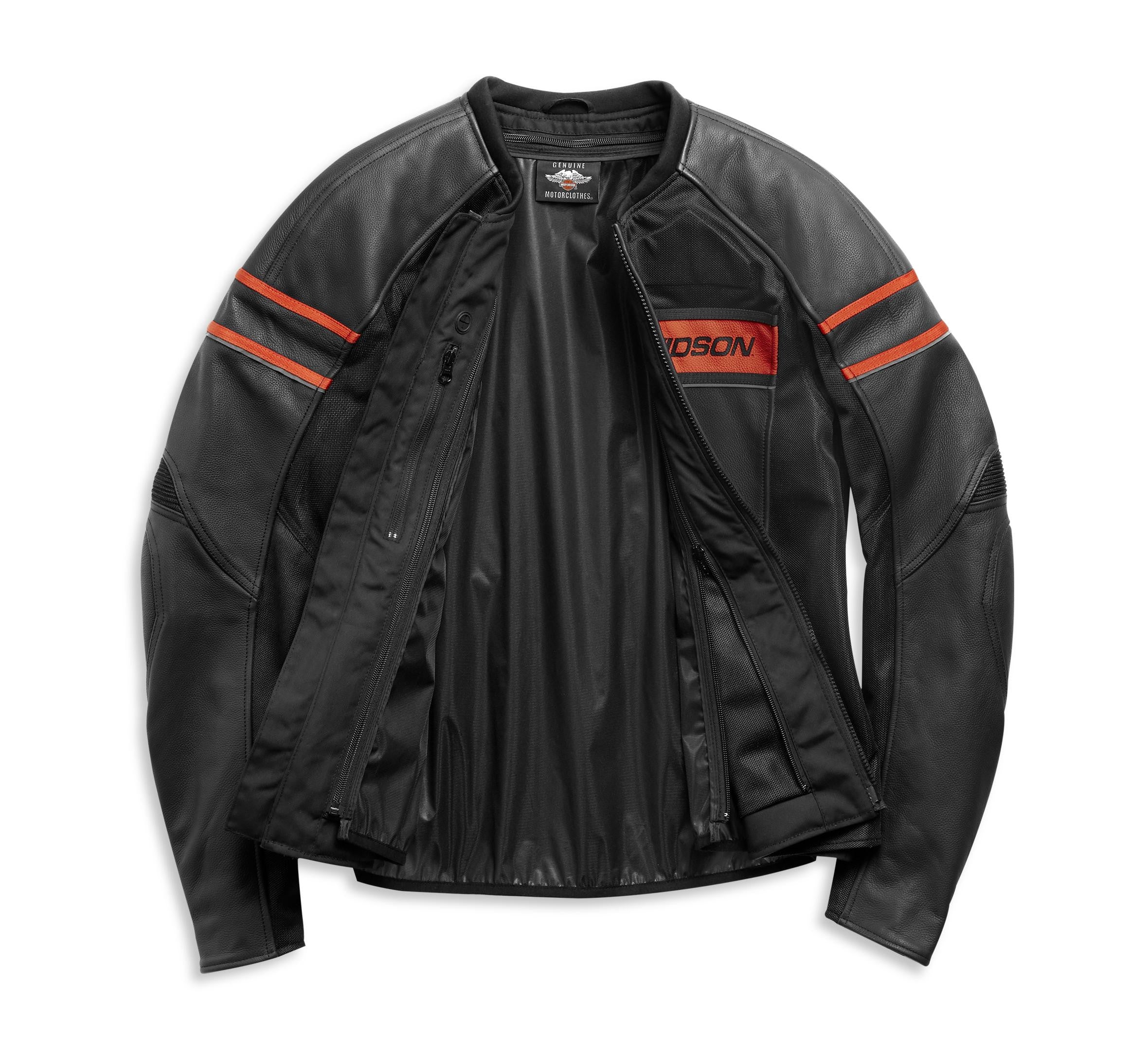 Men's H-D Brawler Leather Jacket