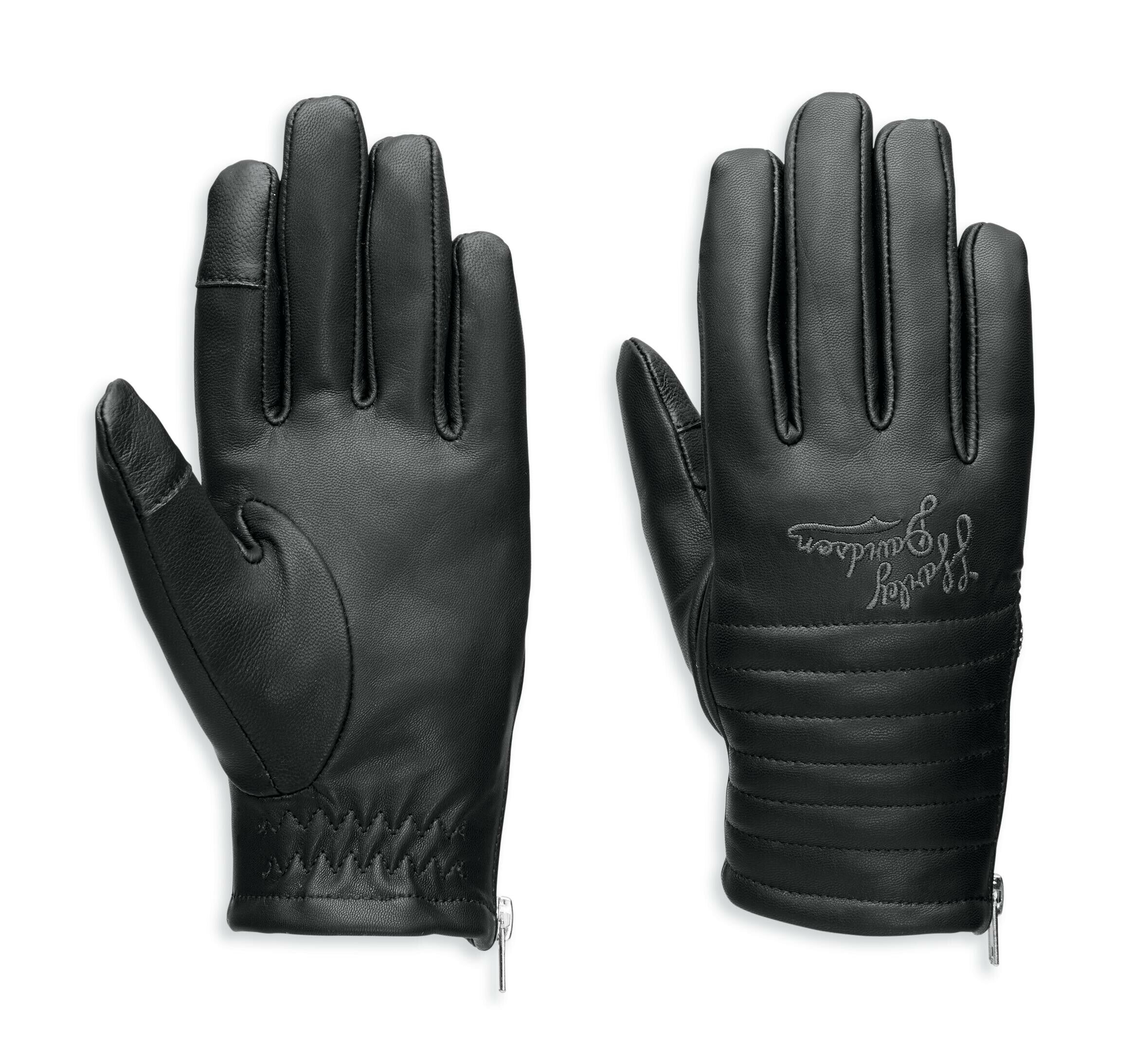 Women's Journey Leather Glove - Black