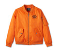 Women's 120th Anniversary Bomber Jacket Orange