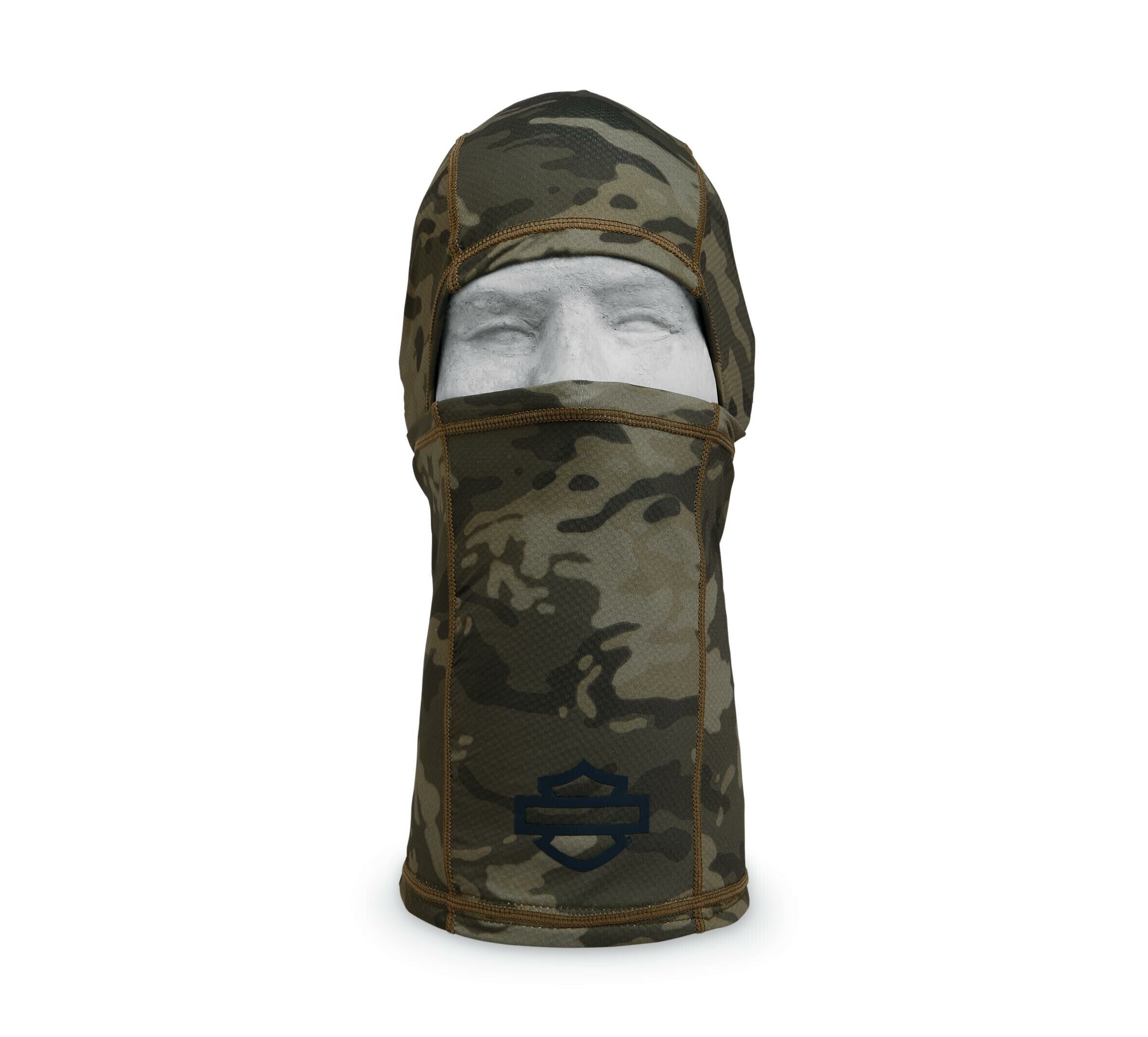 Harley Davidson Camo Face Mask - Camo- Green