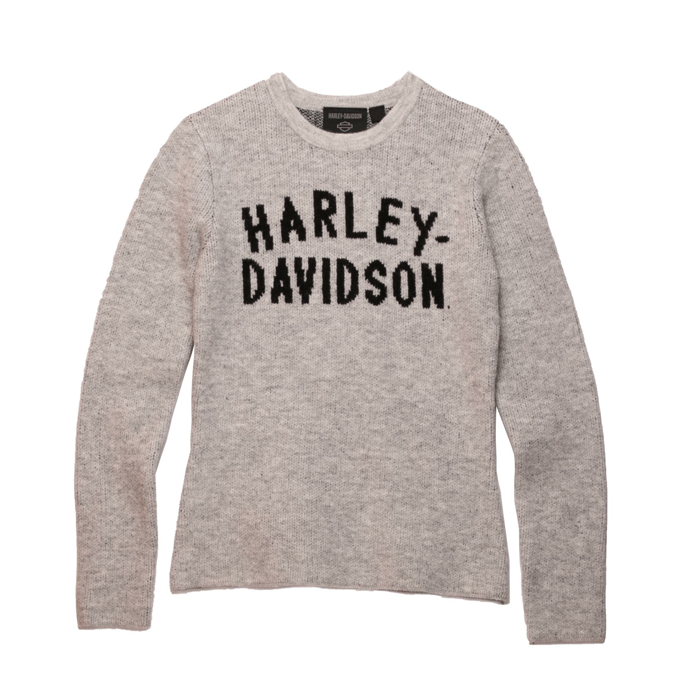Women's Midwest Intarsia Sweater - Light Grey Heather