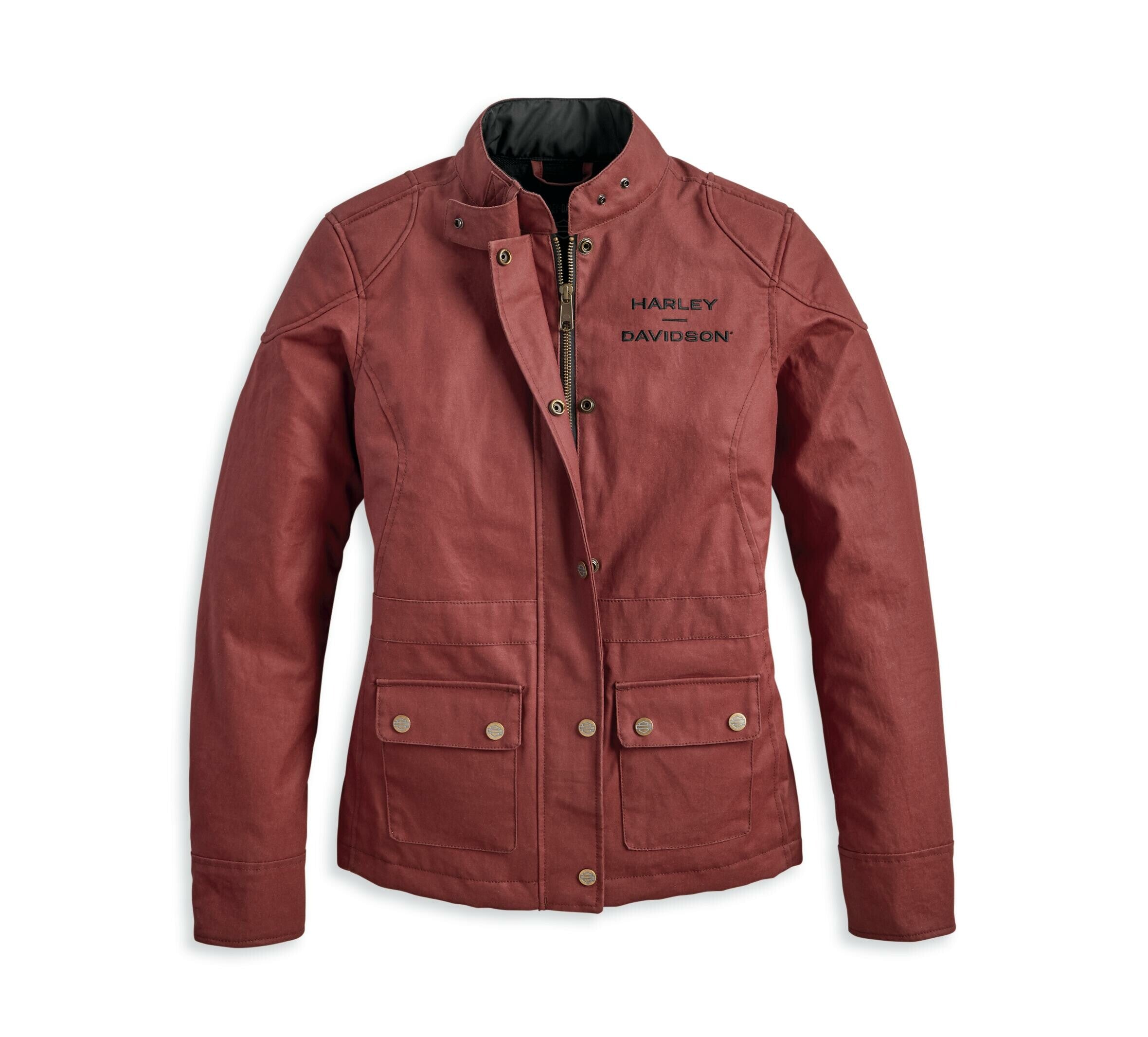 Women's Repose Textile Riding Jacket - Russet Brown