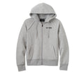 Harley-Davidson women´s Zip Hoodie Classic Bar & Shield Heather Grey