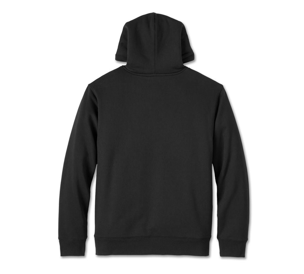 Harley-Davidson Bar & Shield Sherpa Full Zip Hoodie - Harley Black