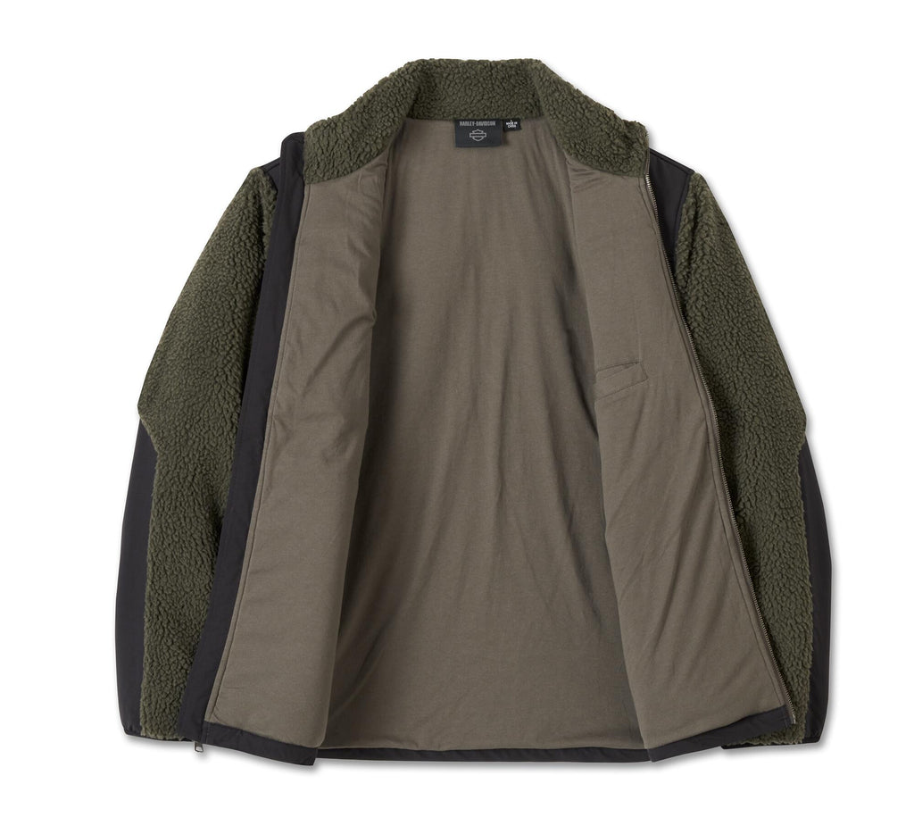 Harley-Davidson Sherpa Full Zip - Grape Leaf