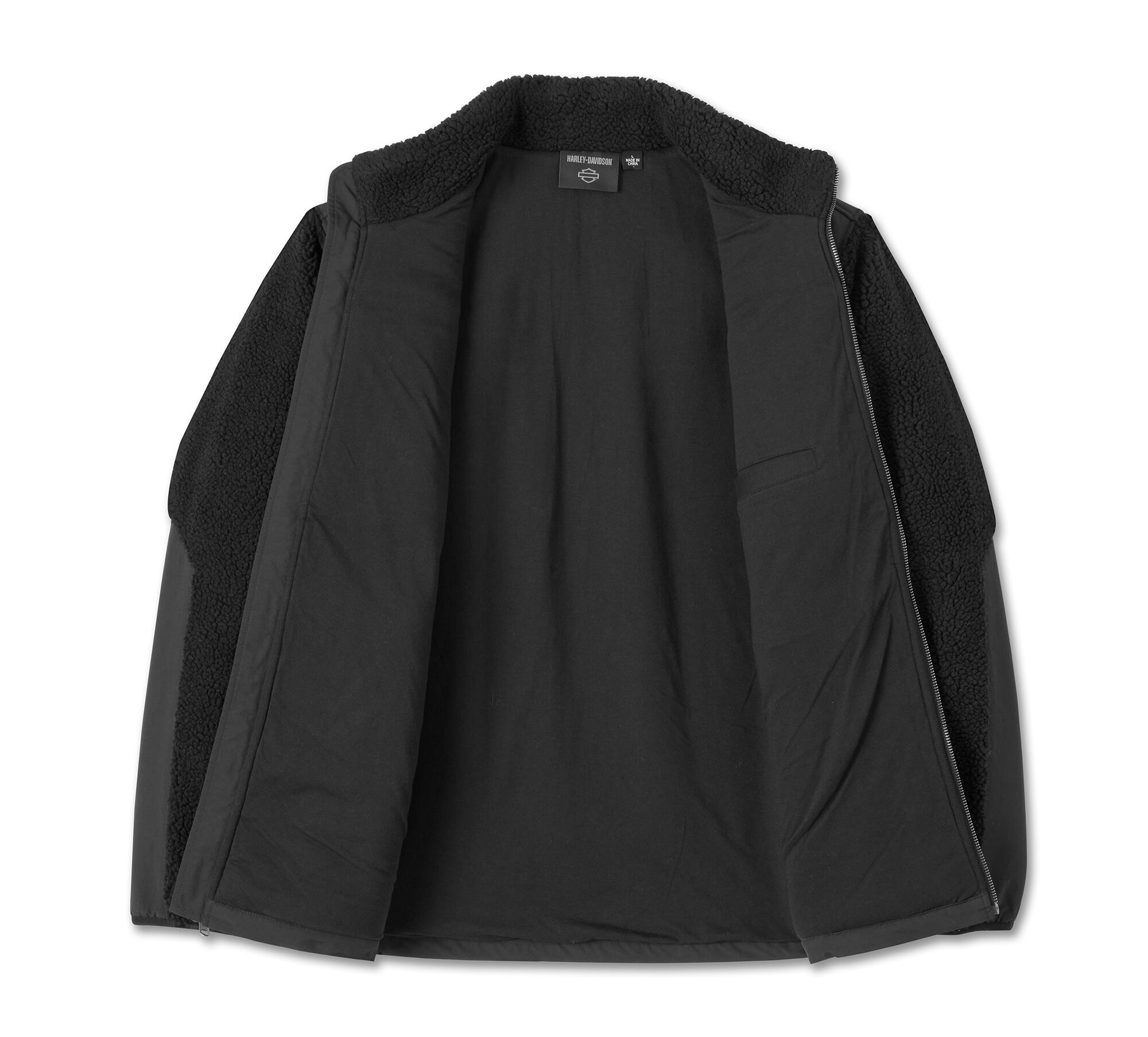 Harley-Davidson® Sherpa Full Zip Harley Black