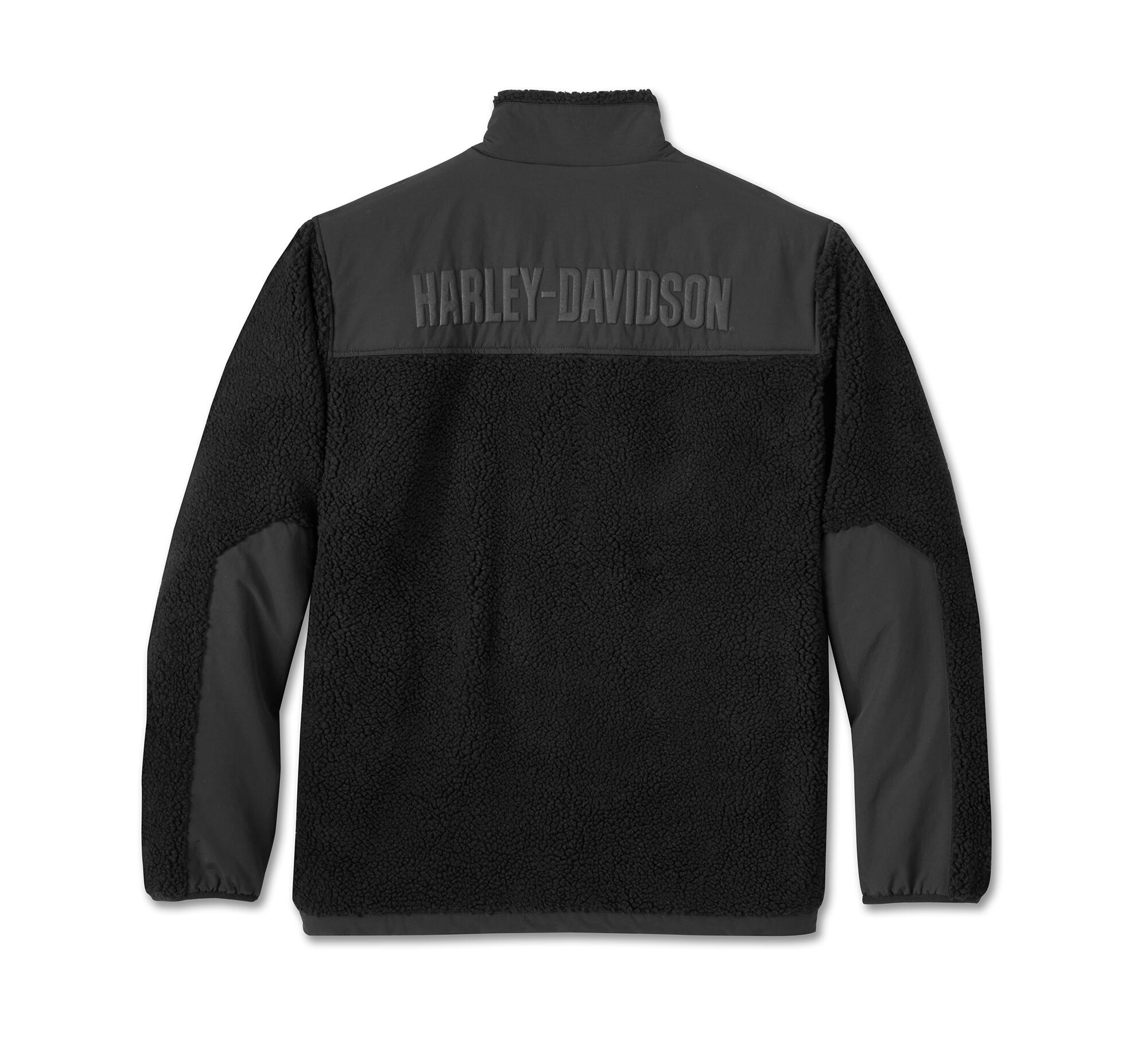 Harley-Davidson® Sherpa Full Zip Harley Black