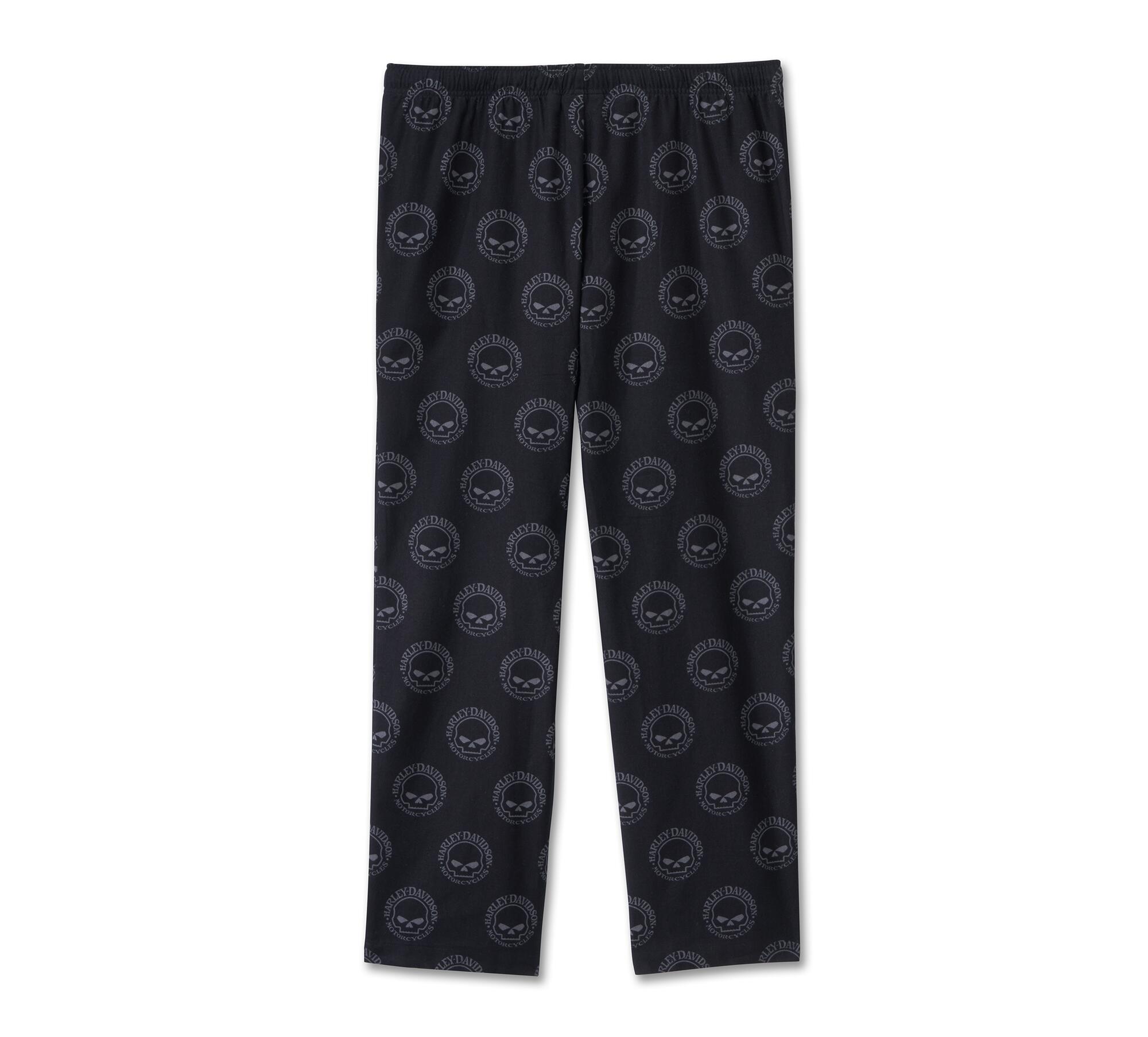 Men's Men's Willie G Skull Short Sleeve Pajama Set