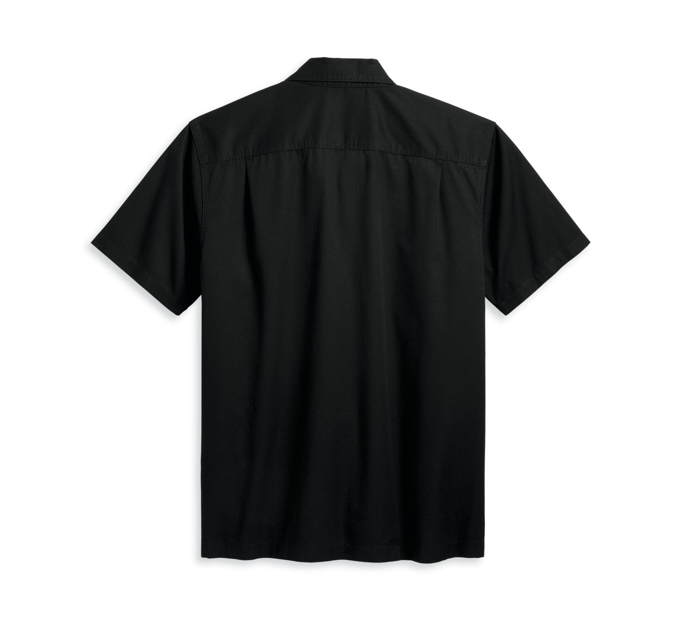 Black Beauty Men's Bar & Shield Short Sleeve Shirt