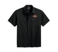 Black Beauty Men's Bar & Shield Short Sleeve Shirt