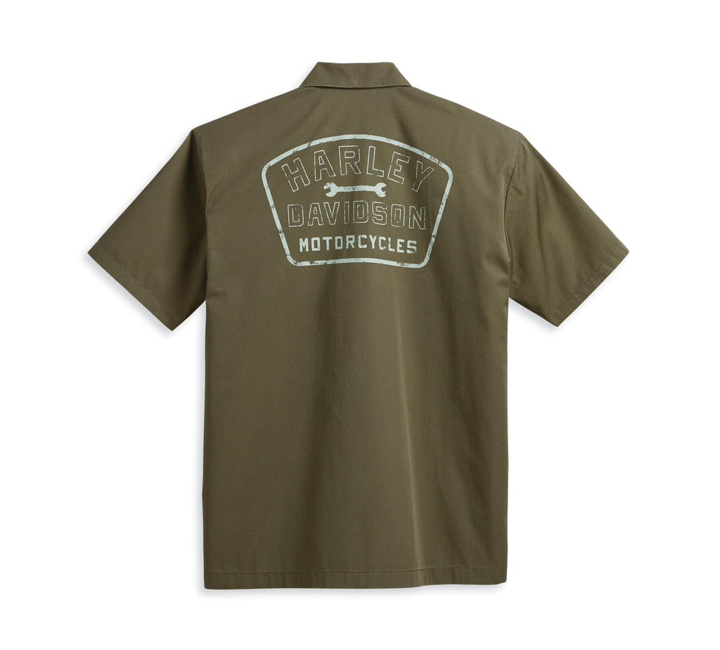 Grape Leaf Men's Wrench Crew Shirt