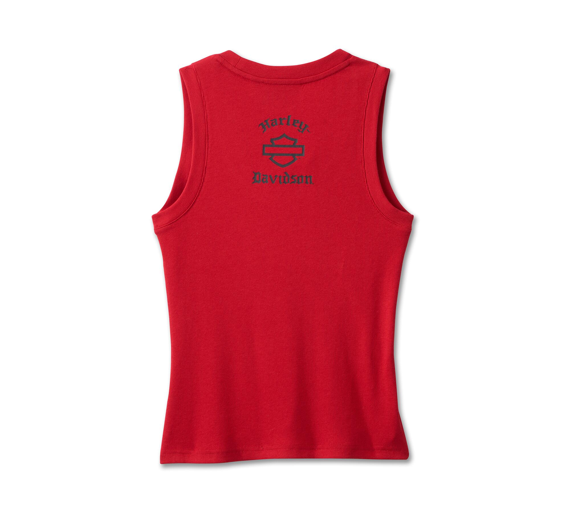 Women's Old English Tank - Chili Pepper
