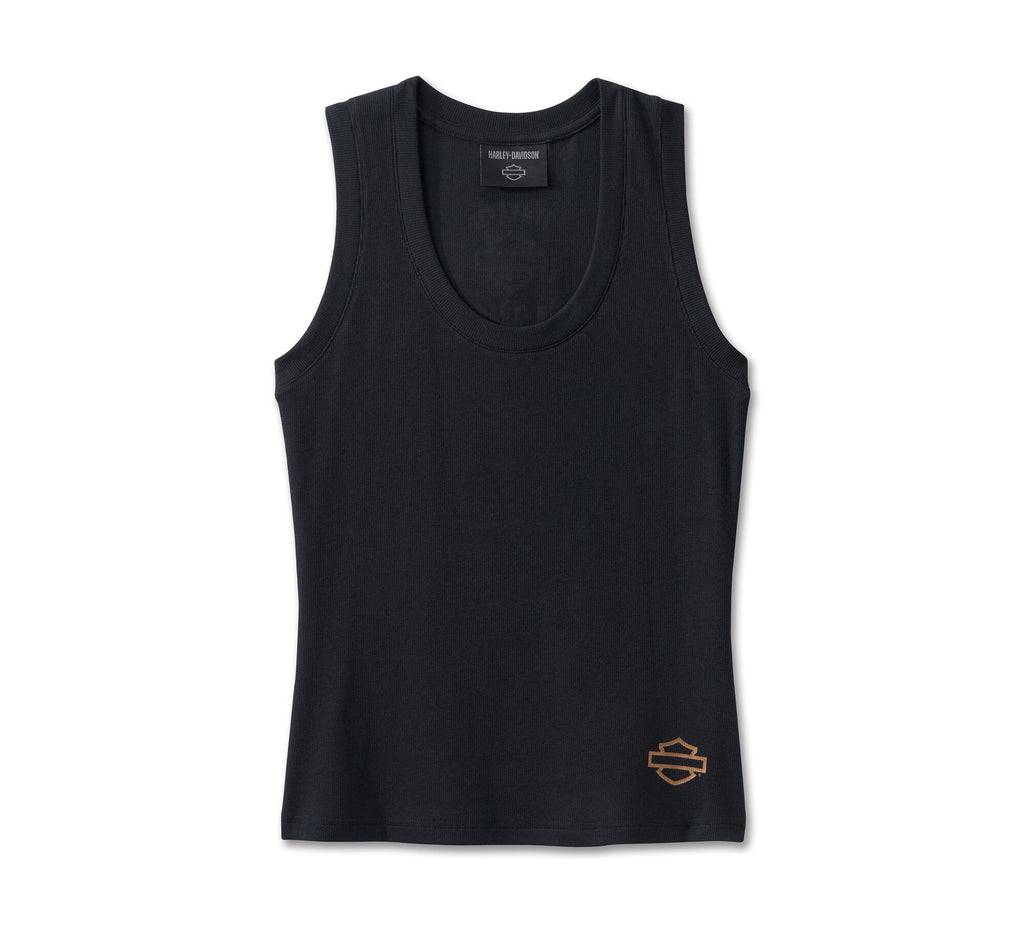 Harley-Davidson Women's Old English Tank - Harley Black