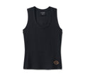 Harley-Davidson Women's Old English Tank - Harley Black