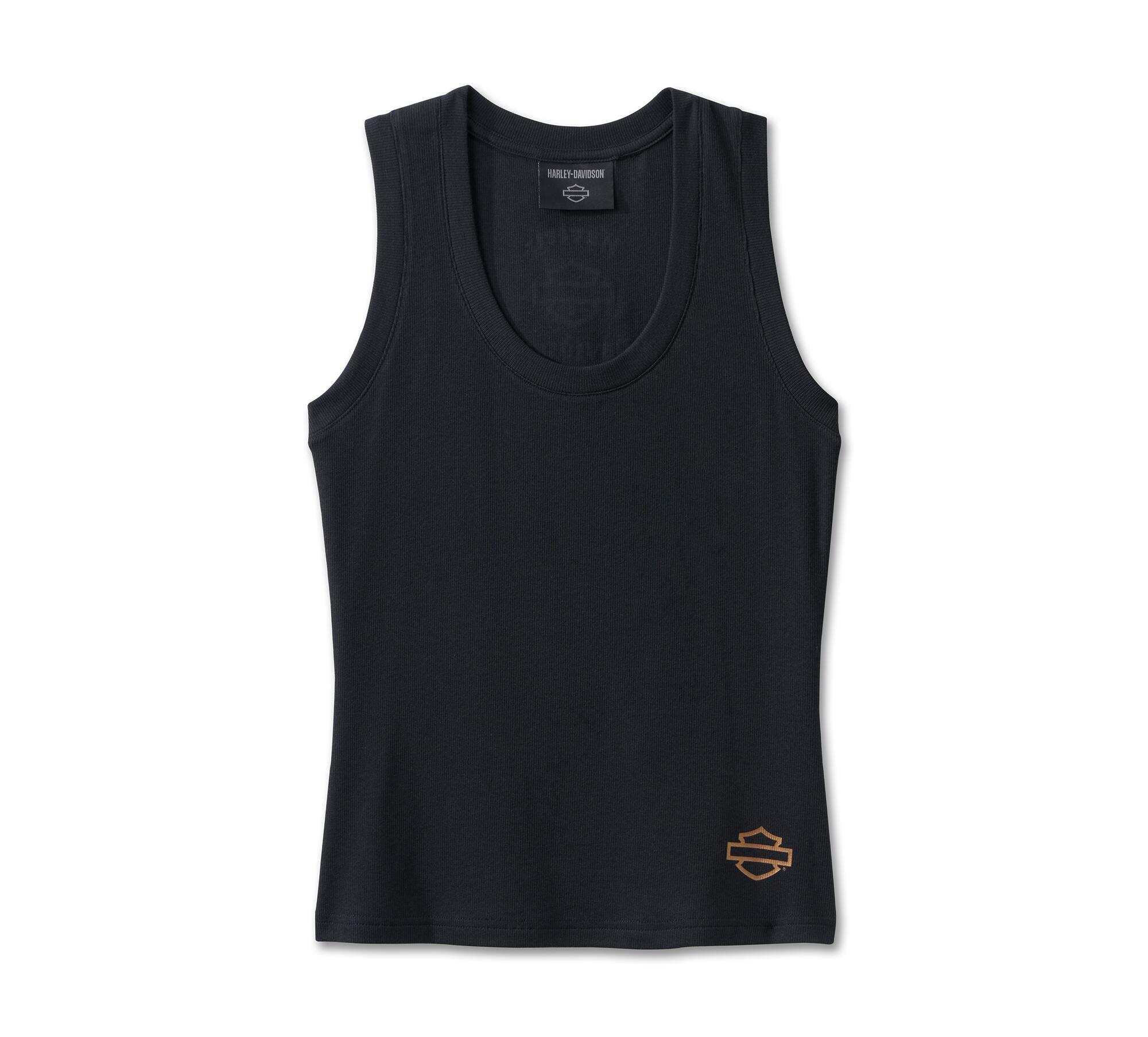 Harley-Davidson Women's Old English Tank - Harley Black