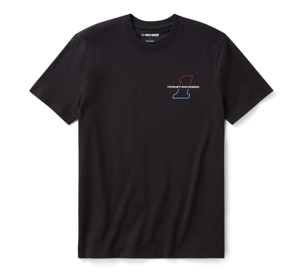 Men's Liberty Eagle Tee - Harley Black