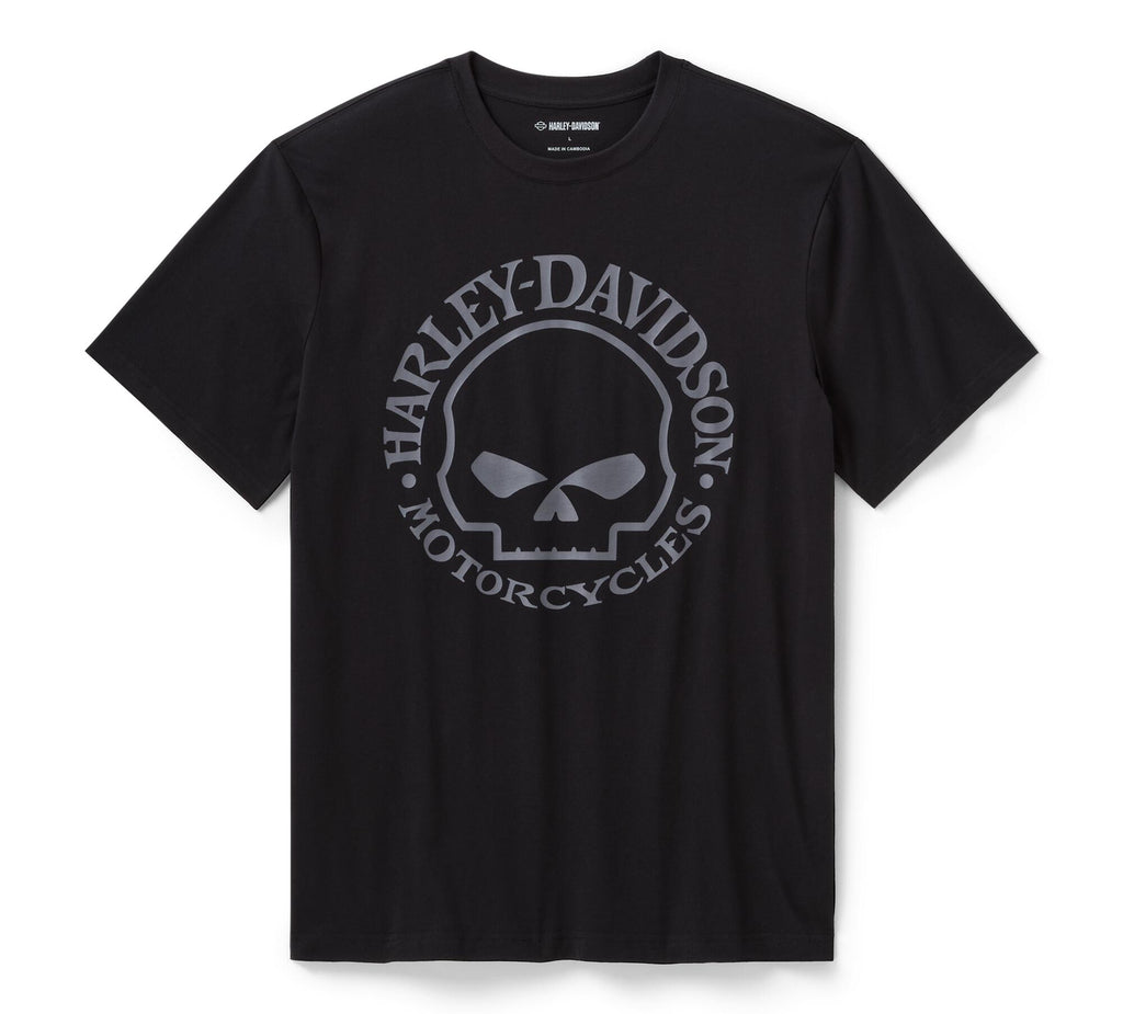 Men's Willie G Skull Hat & Tee Gift Set