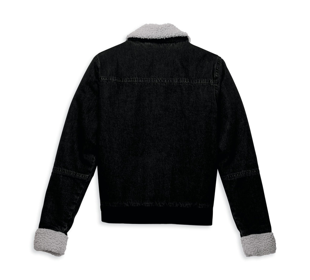 Women's Transcendent Sherpa Lined Denim Jacket
