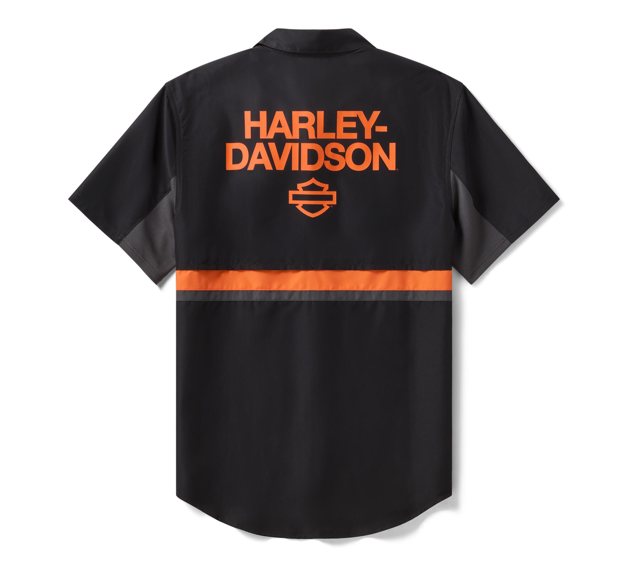 Men's H-D TECH Vented Short Sleeve Shirt