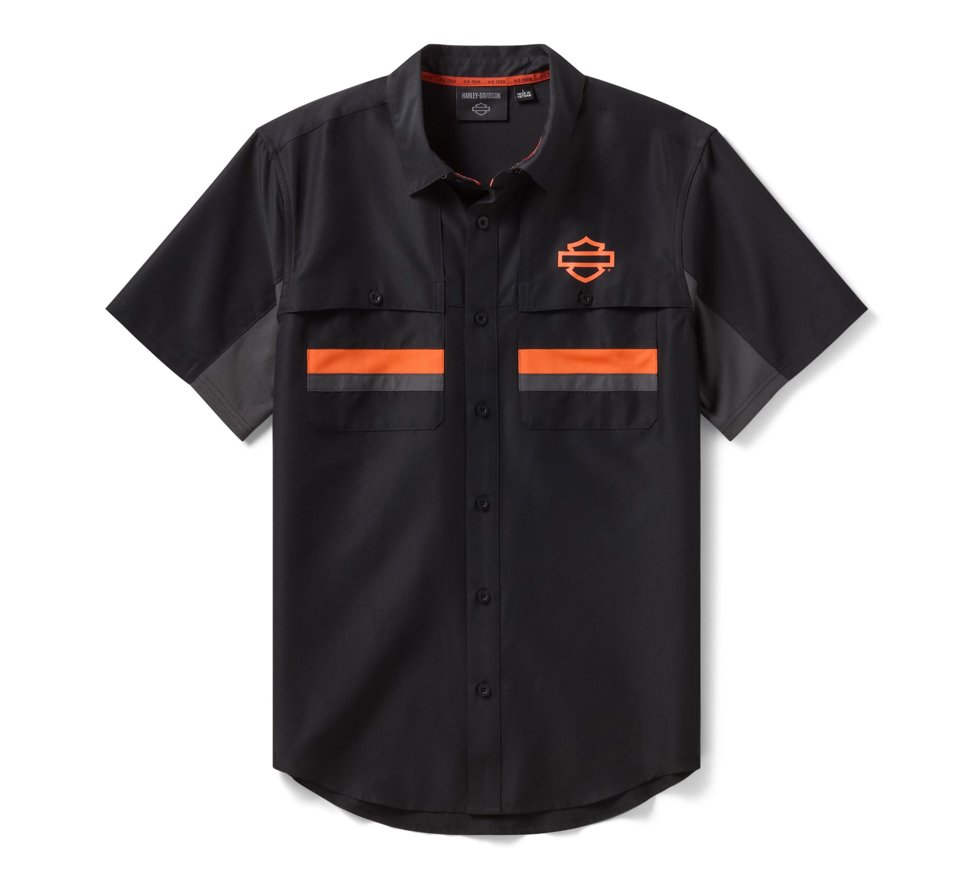 Men's H-D TECH Vented Short Sleeve Shirt