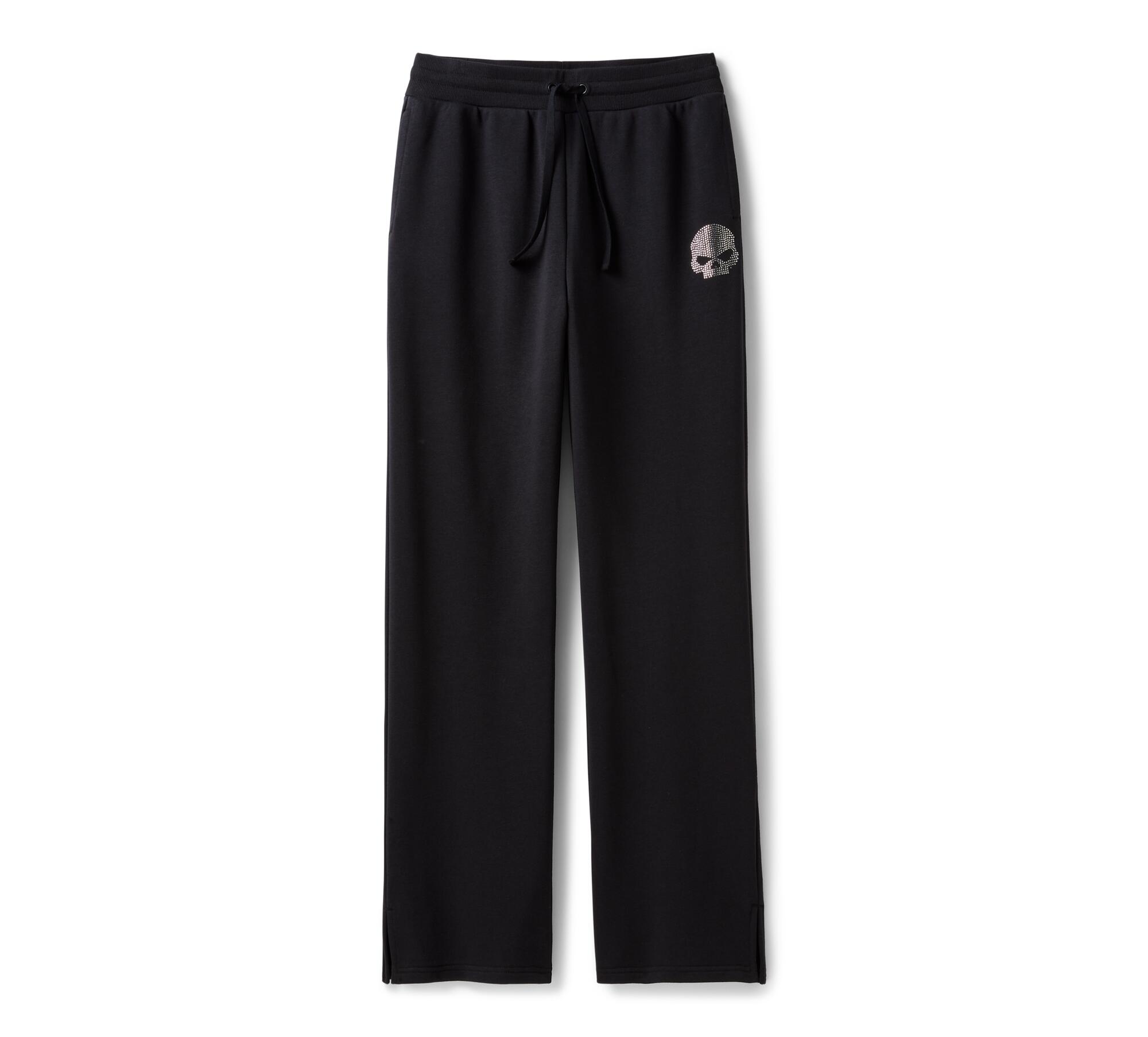 Harley-Davidson® Willie G Skull Bling Track Pants – Harley Black