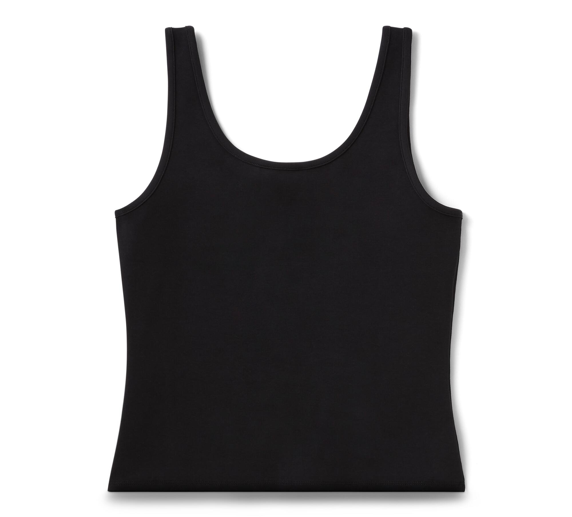 Women's Willie G Skull Bling Tank - Harley Black