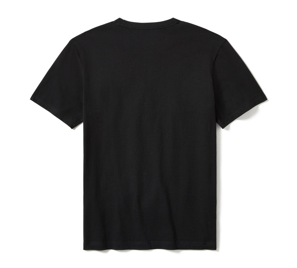 Harley-Davidson Men's Evolution Short Sleeve Shirt, Black