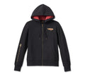 Harley-Davidson® Women's 120th Anniversary Special Zip Front Hoodie - Black Beauty