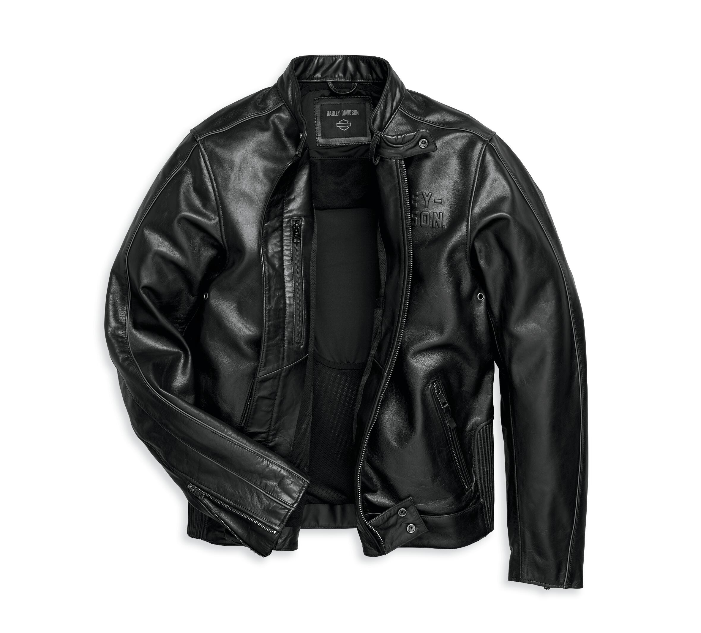 Men’s Enodia Leather Riding Jacket