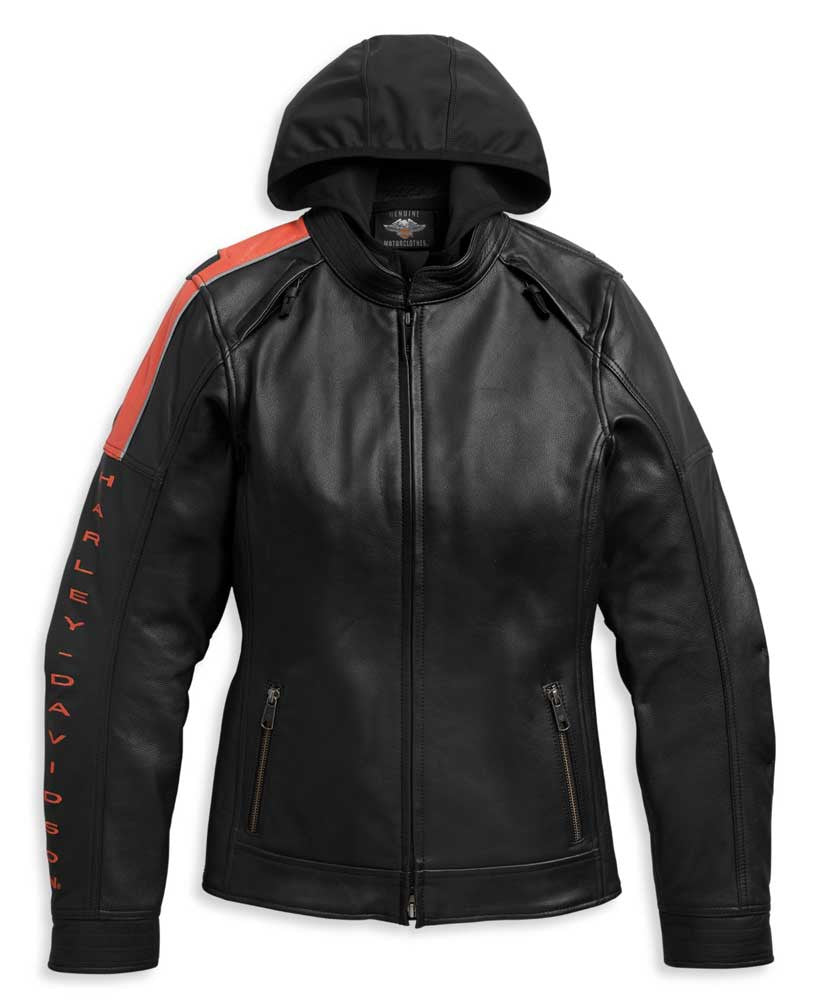 Harley-Davidson® Women's HWY-100 3-IN-1 Midweight Leather Jacket
