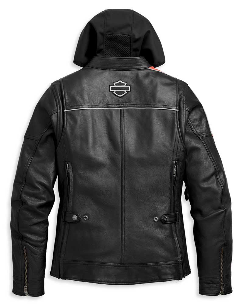 Harley-Davidson® Women's HWY-100 3-IN-1 Midweight Leather Jacket