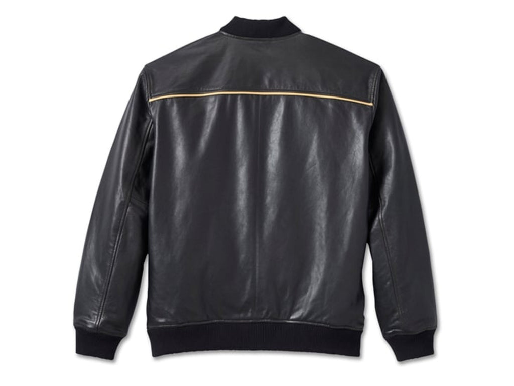 MEN'S LEATHER HARLEY DAVIDSON 120TH ANNIVERSARY JACKET