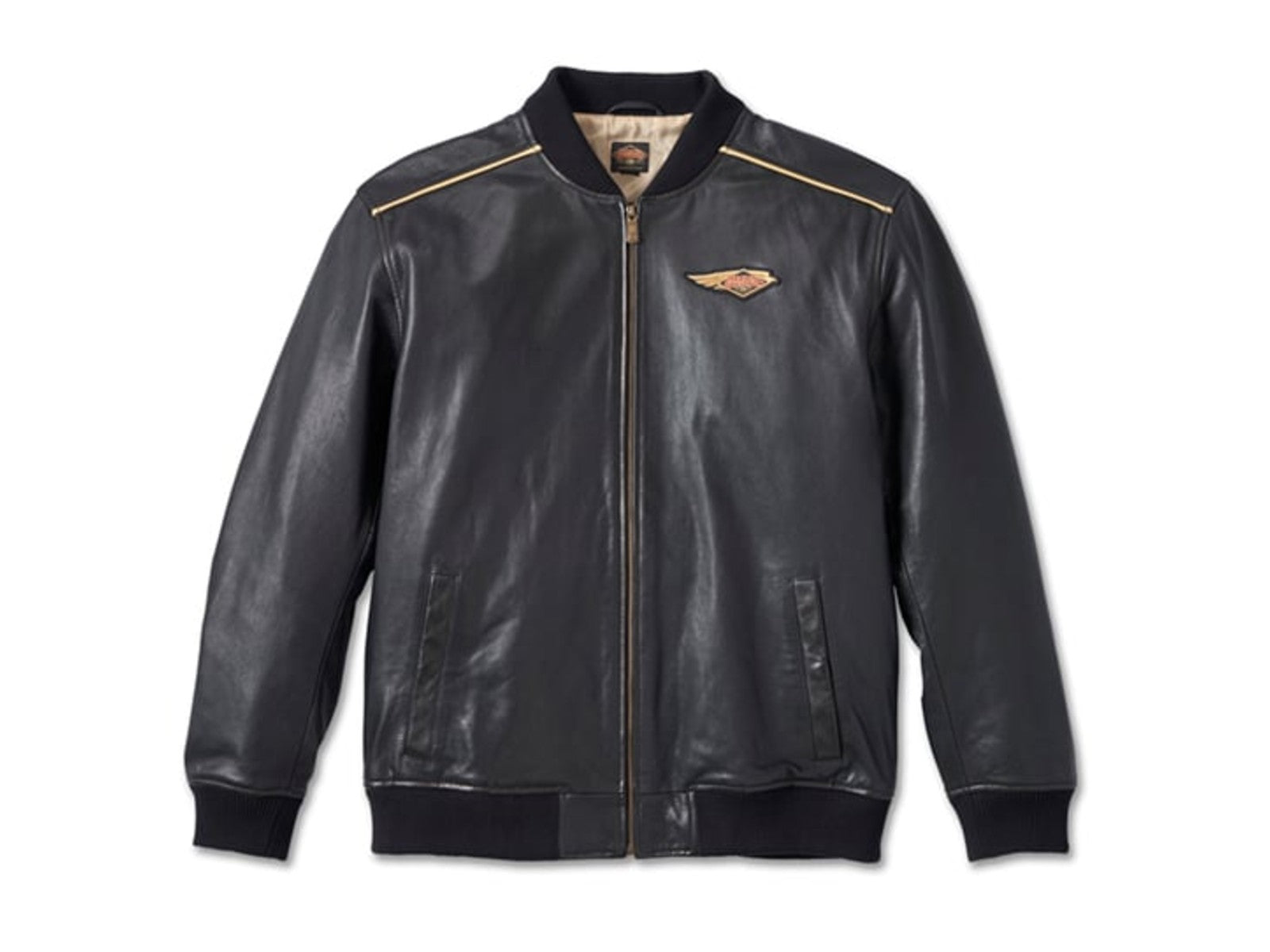 MEN'S LEATHER HARLEY DAVIDSON 120TH ANNIVERSARY JACKET