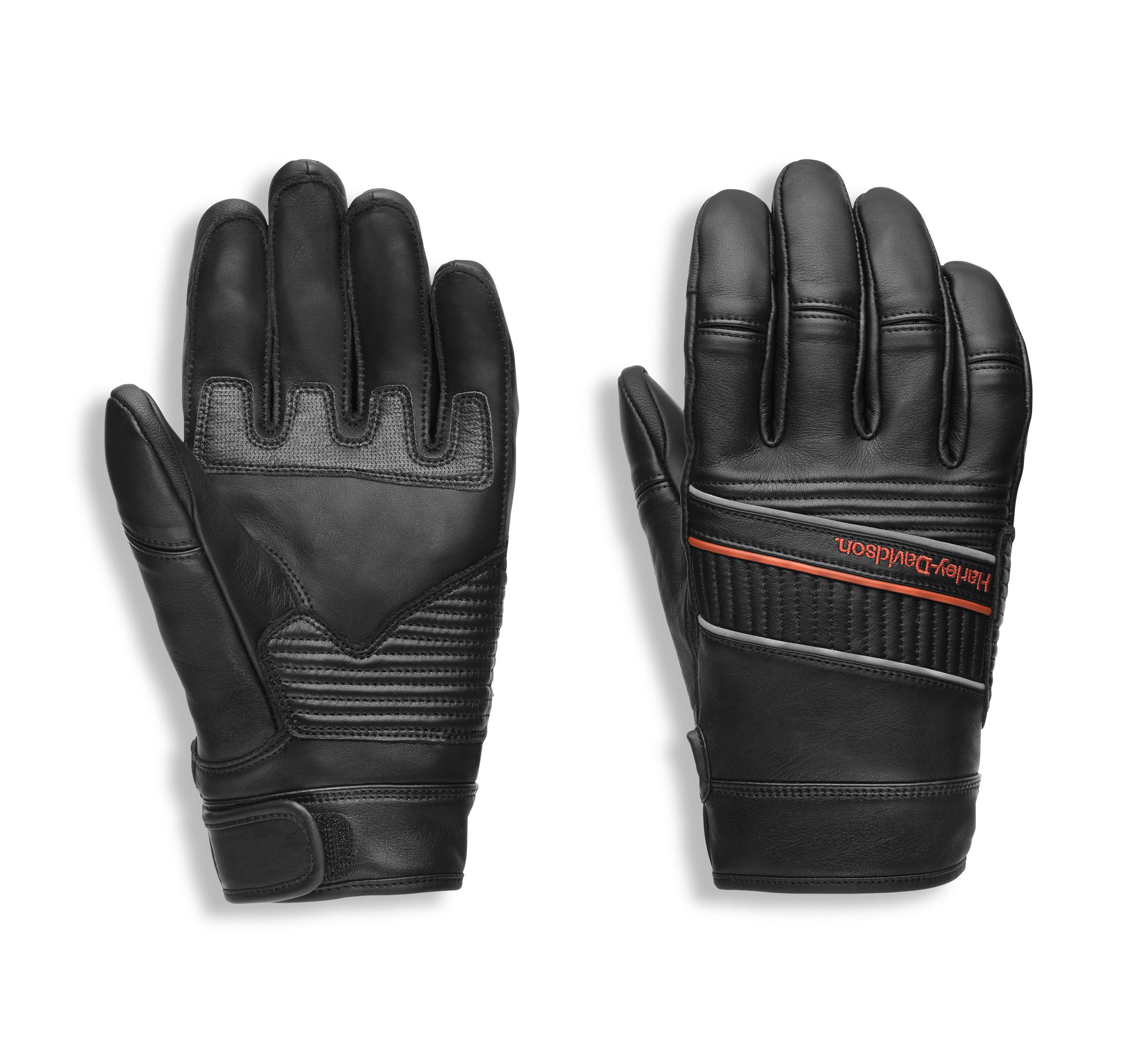 Harley-Davidson® Men's HWY-100 Full-Finger Leather Gloves