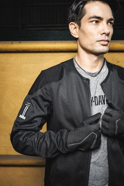 Harley-Davidson Men's H-D Dyna Knit Riding Gloves