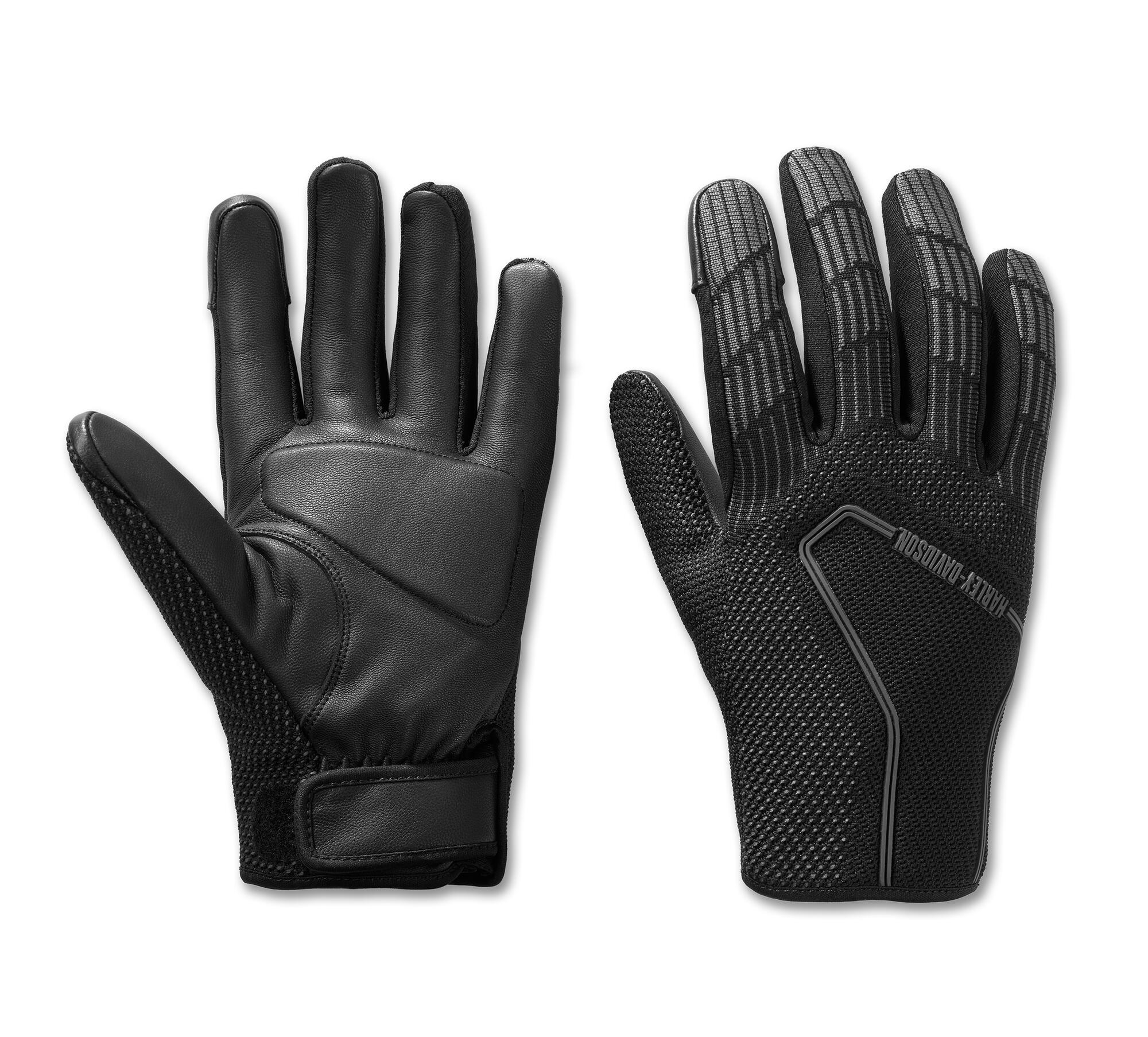 Harley-Davidson Men's H-D Dyna Knit Riding Gloves