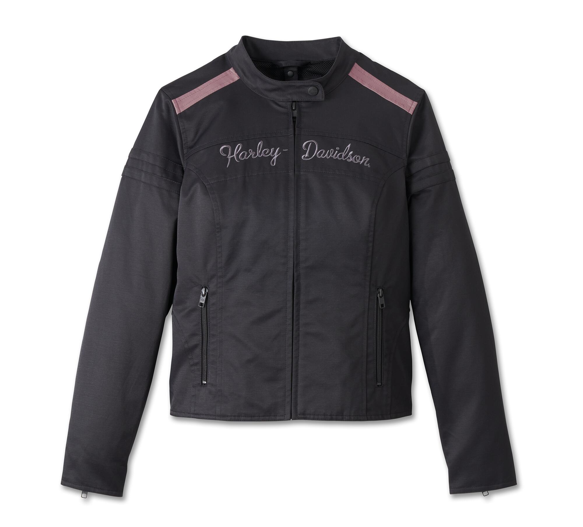 Harley-Davidson® Women's 3-IN-1 Miss Enthusiast Jacket, Black