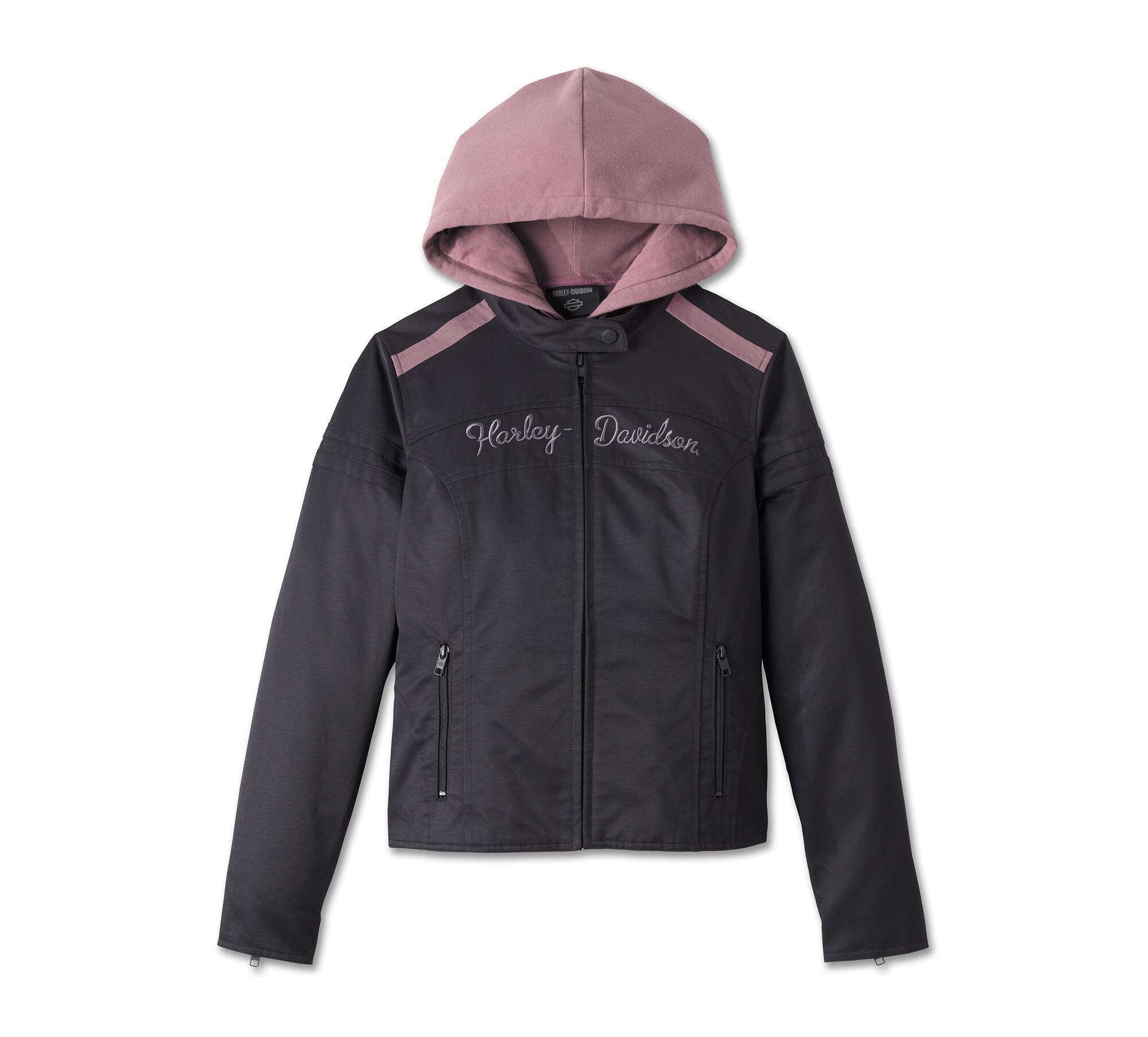 Harley-Davidson® Women's 3-IN-1 Miss Enthusiast Jacket, Black
