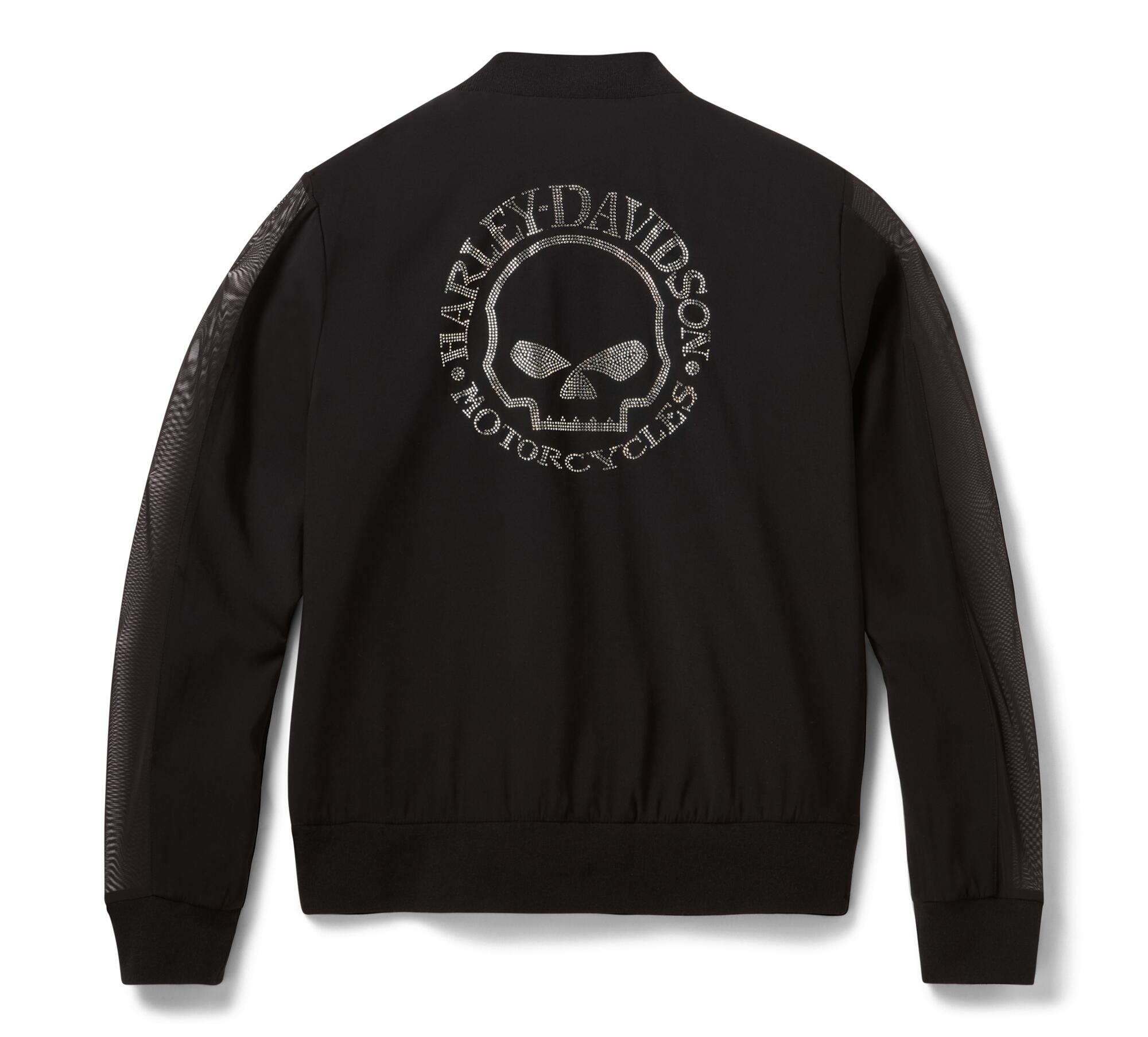 Women's Willie G Skull Bling Bomber