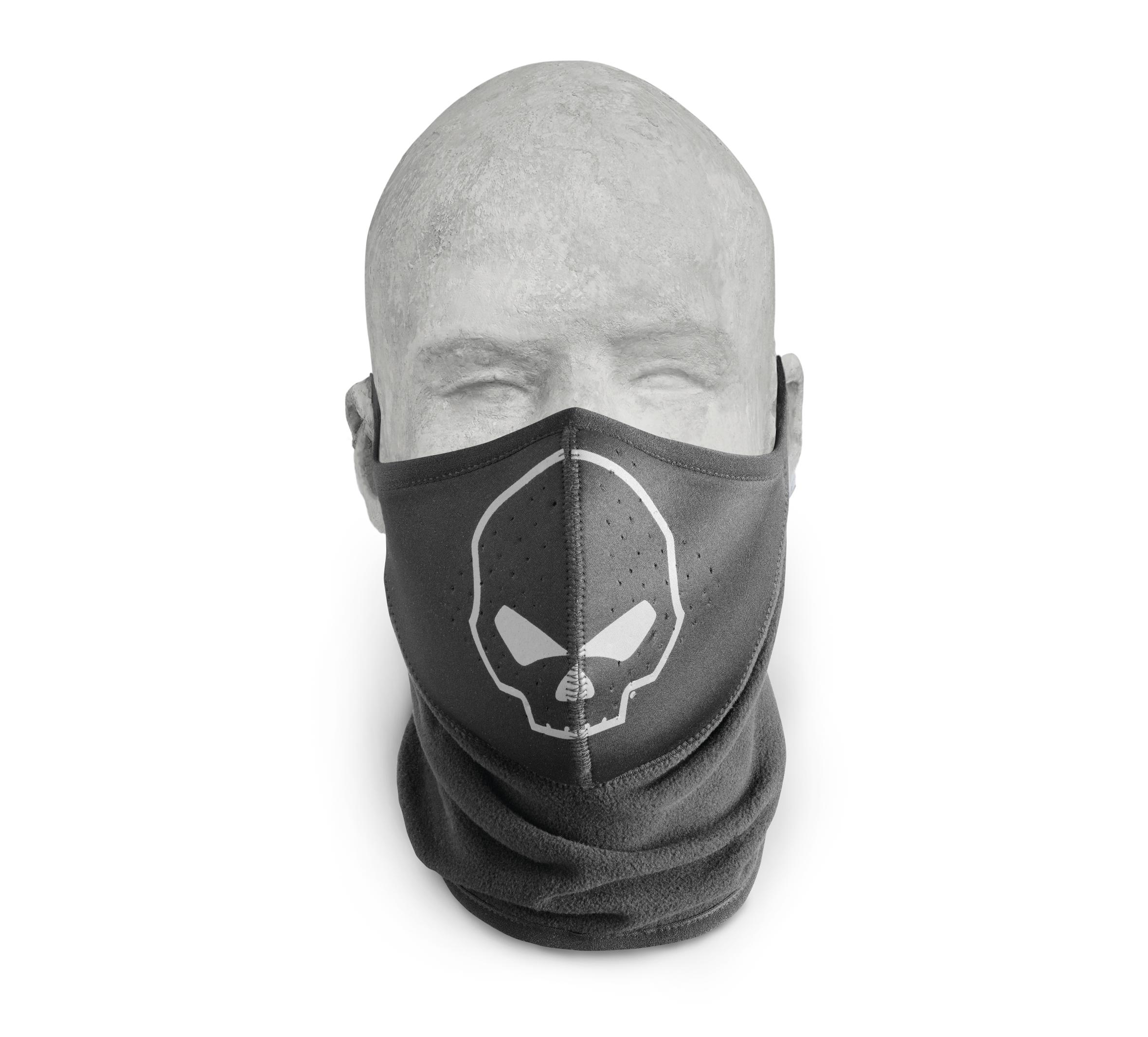 FACEMASK-SKULL,NEOPRENE,BLACK