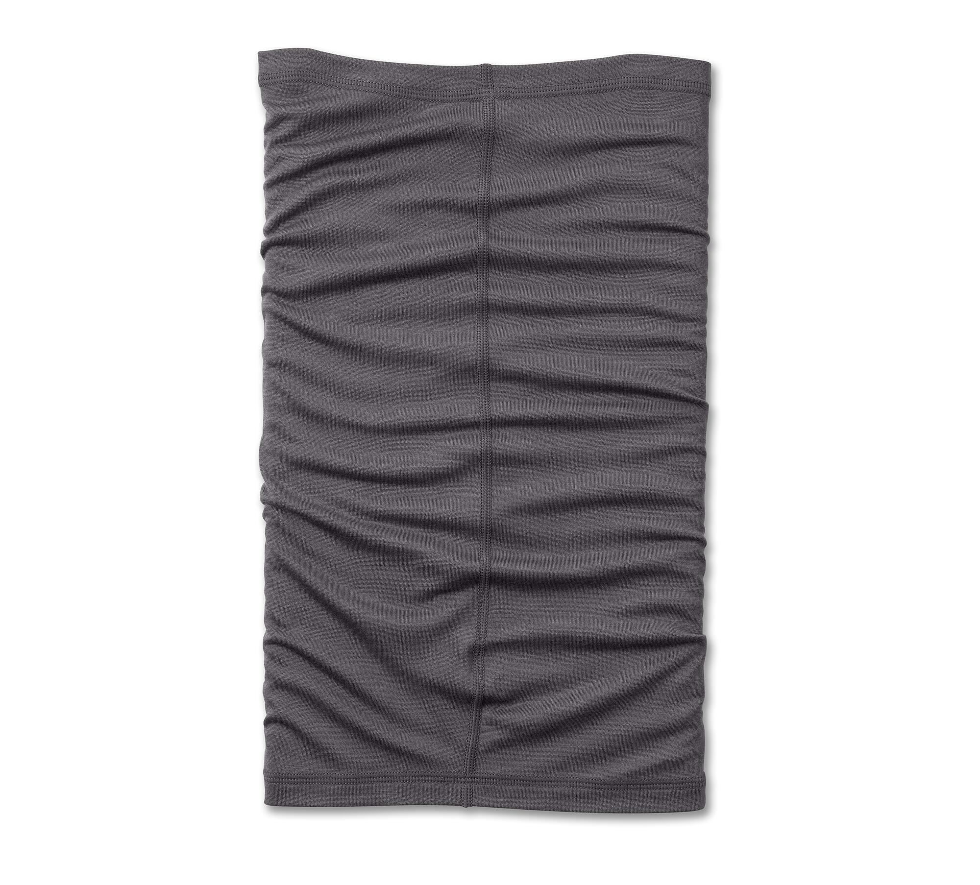 Harley-Davidson® Bar & Shield Merino Neck Gaiter, Gray