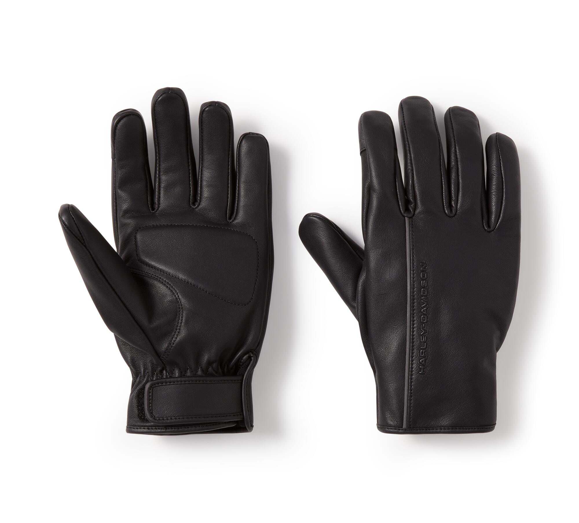 Men's H-D® Waterproof Leather Riding Gloves