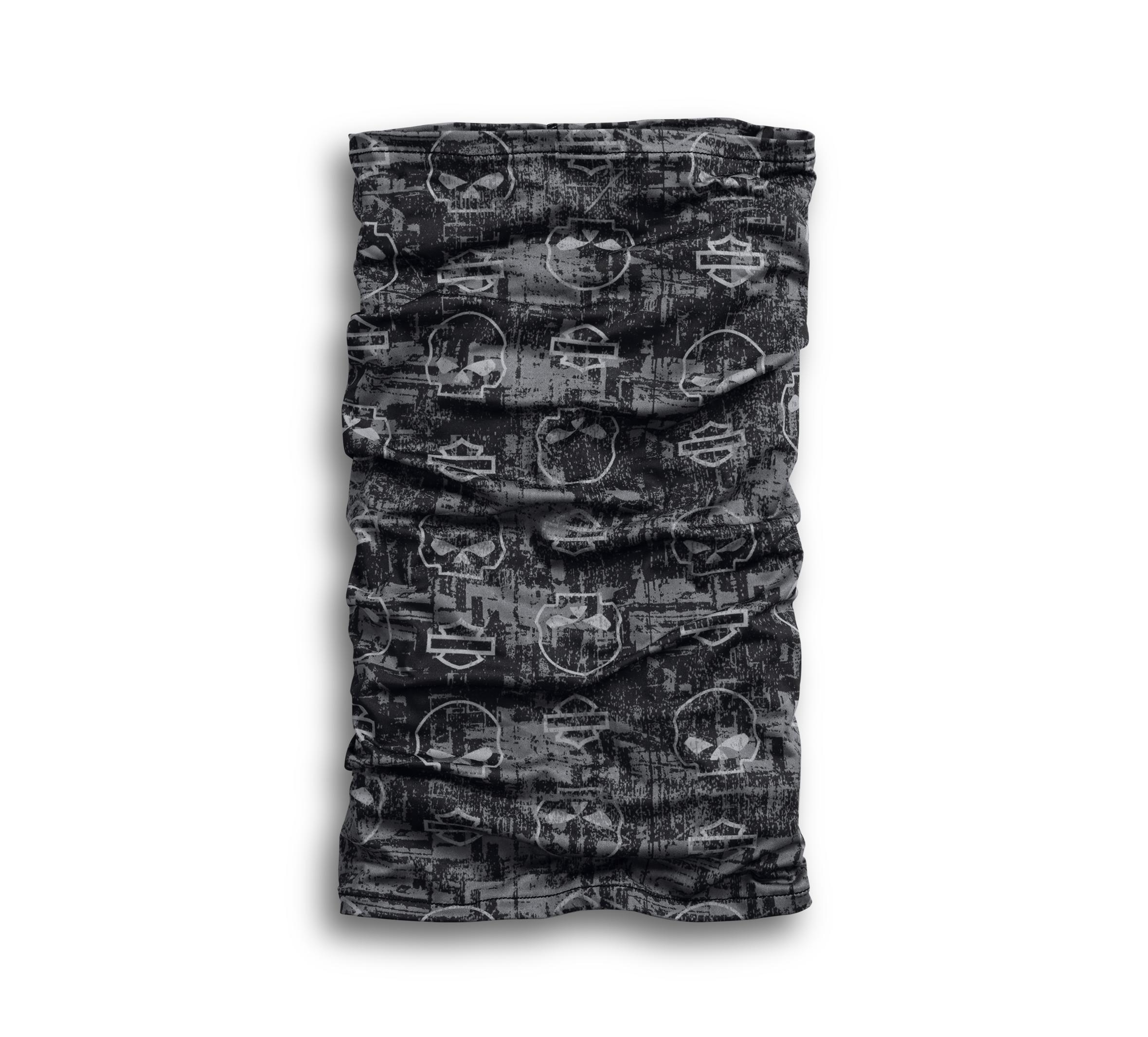 Harley-Davidson® Printed Neck Gaiter w/ CoolCore Technology, Black
