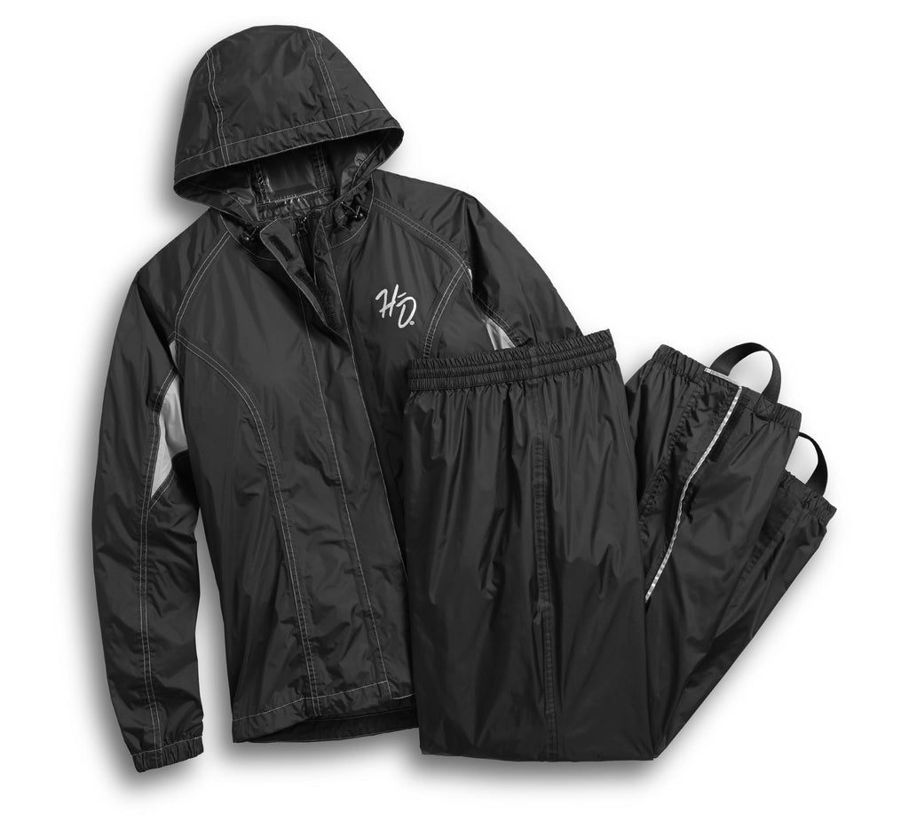 Harley-Davidson® Women's Reflective Waterproof Rain Suit