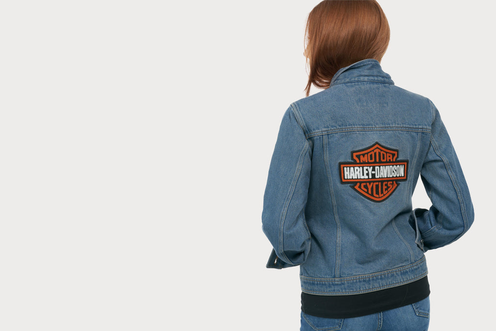 BAR & SHIELD® LOGO DENIM JACKET