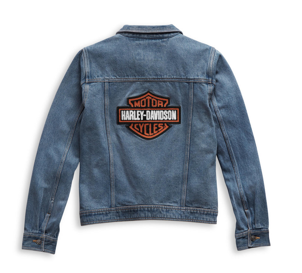 BAR & SHIELD® LOGO DENIM JACKET