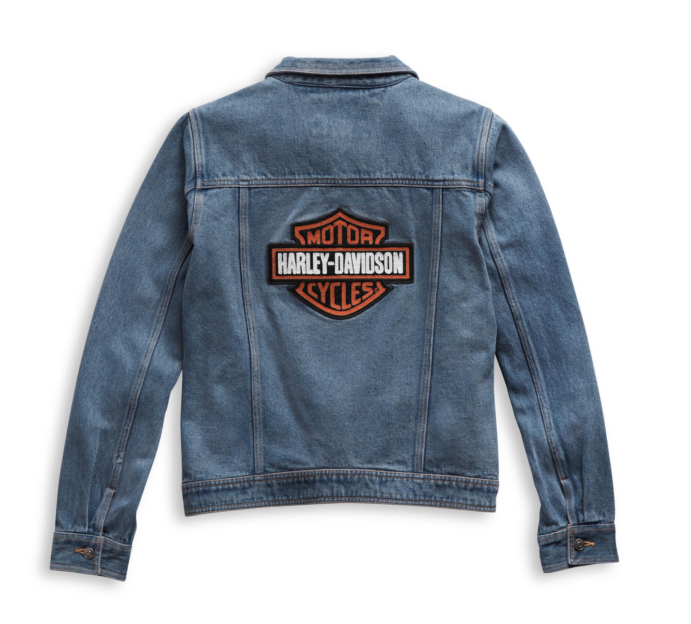 BAR & SHIELD® LOGO DENIM JACKET