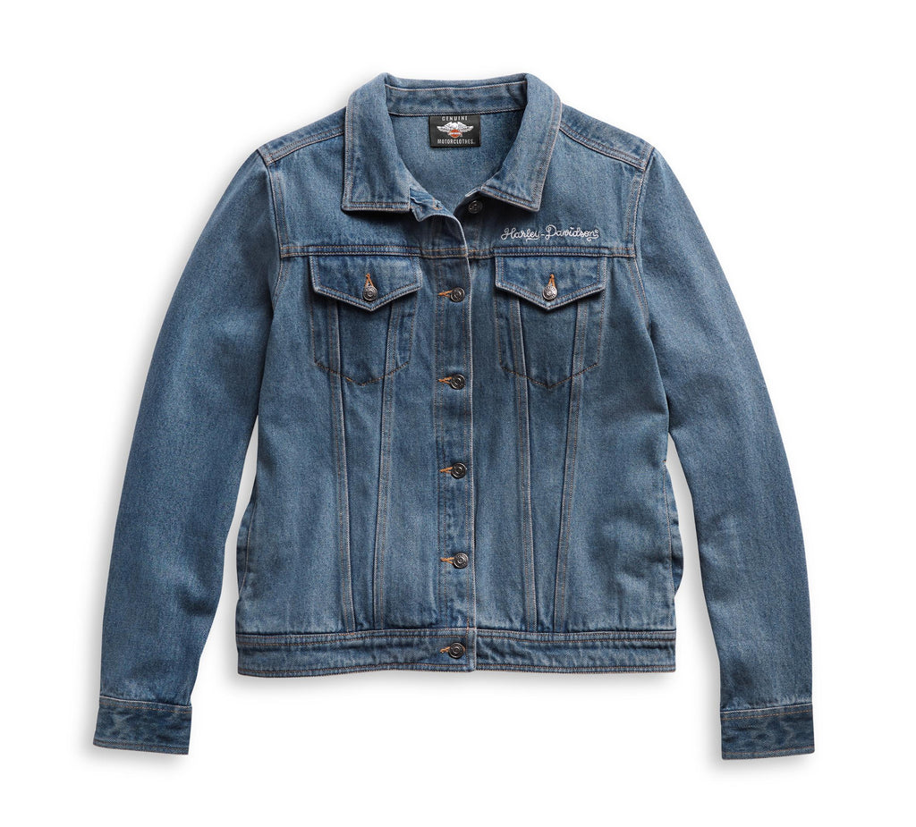 BAR & SHIELD® LOGO DENIM JACKET