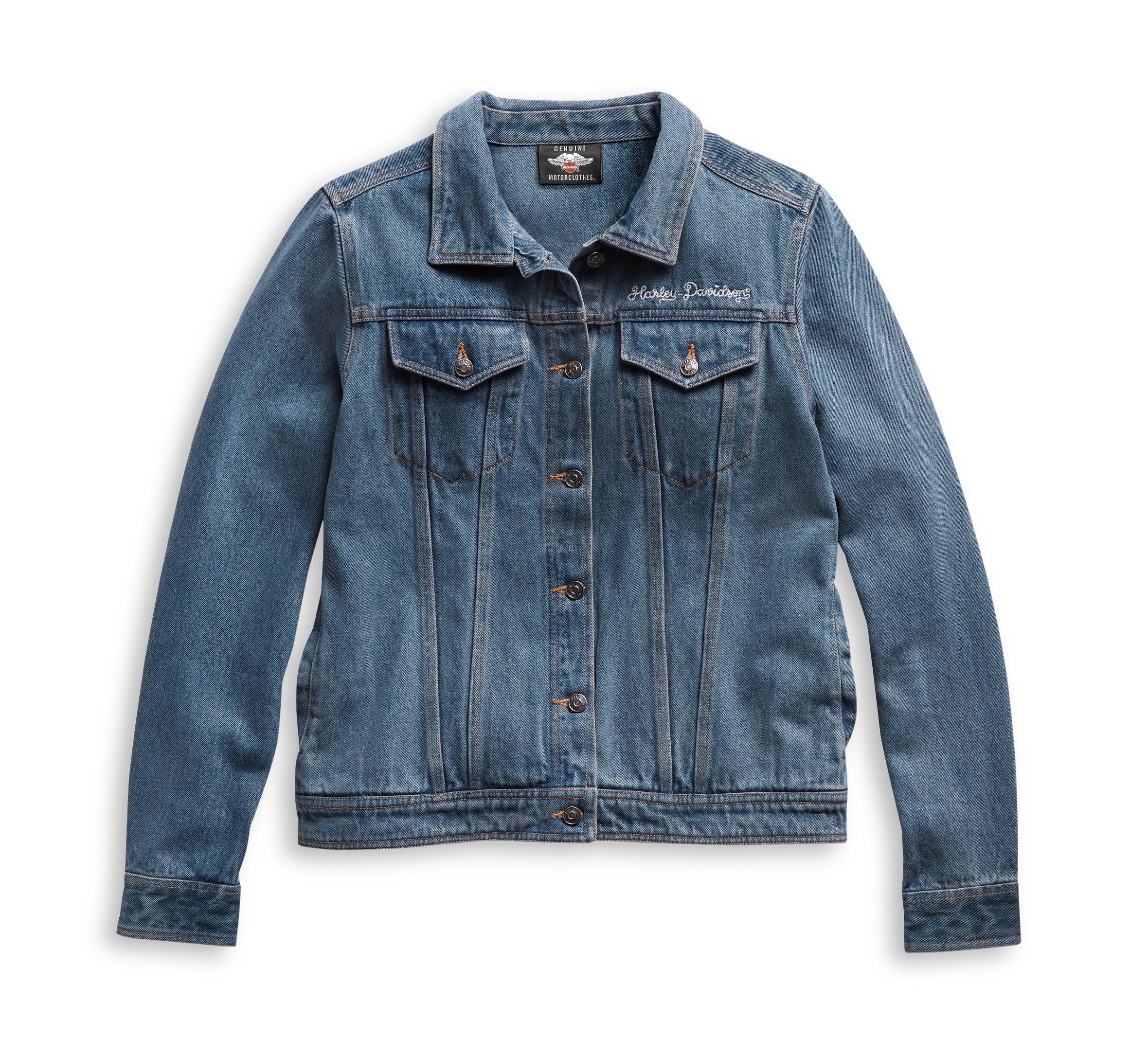 BAR & SHIELD® LOGO DENIM JACKET